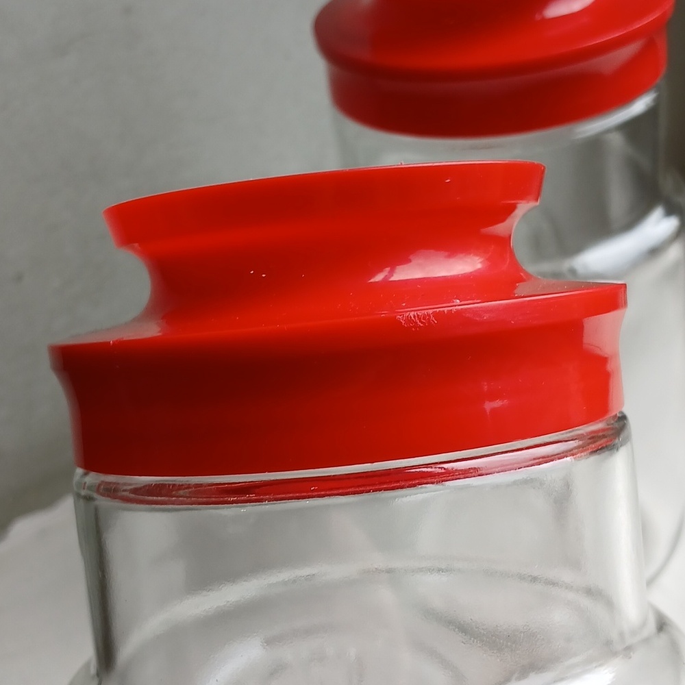 Vintage Anchor Hocking 1976 Bicentennial Maxwell House Coffee Glass Canisters - Picture 6 of 6